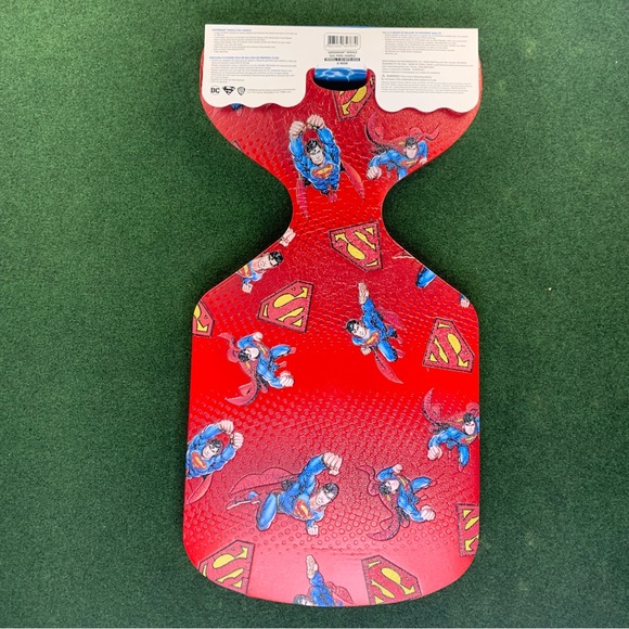 WOW World Of Watersports Superman DC Comics Whale Tail Pool Float Saddle Seat - Picture 4 of 5